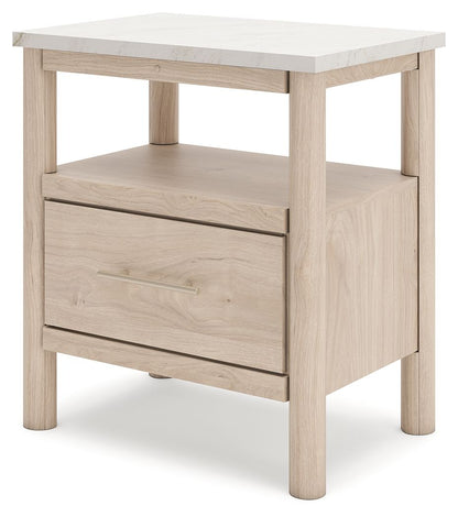 Cadmori - One Drawer Night Stand - Hornell Furniture Outlet