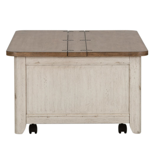 Farmhouse Reimagined - Storage Trunk - White - Hornell Furniture Outlet