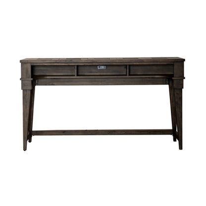 Arrowcreek - Console Bar Table - Dark Brown - Hornell Furniture Outlet