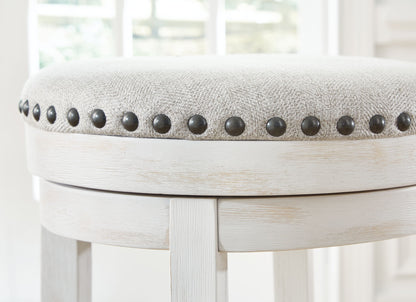 Valebeck - Upholstered Swivel Stool - Hornell Furniture Outlet