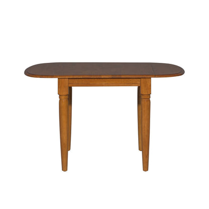 Creations - Drop Leaf Table - Dark Brown - Hornell Furniture Outlet