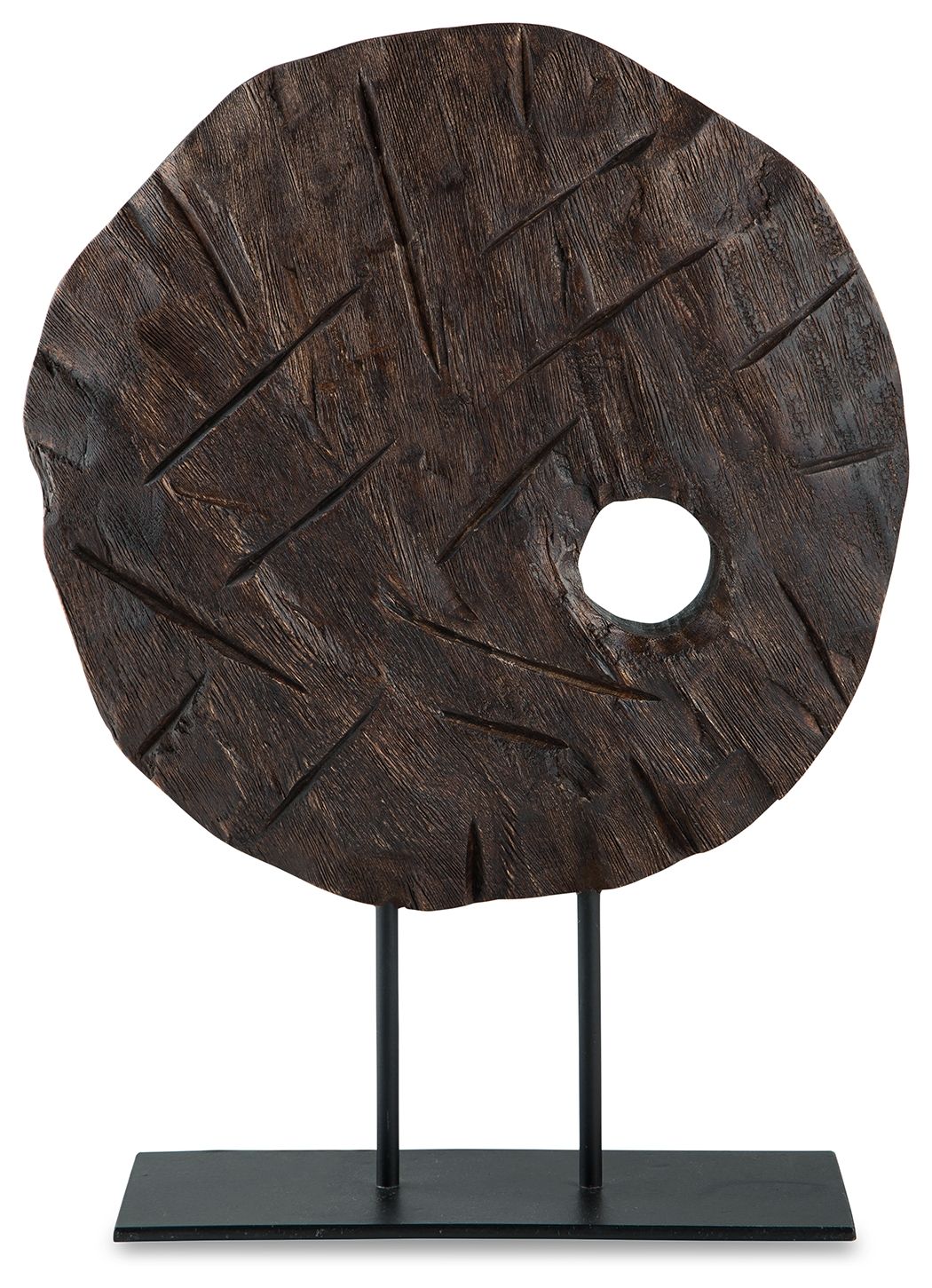 Dashburn - Brown / Black - Sculpture - Hornell Furniture Outlet