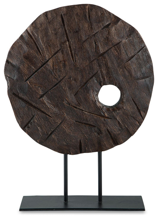 Dashburn - Brown / Black - Sculpture - Hornell Furniture Outlet