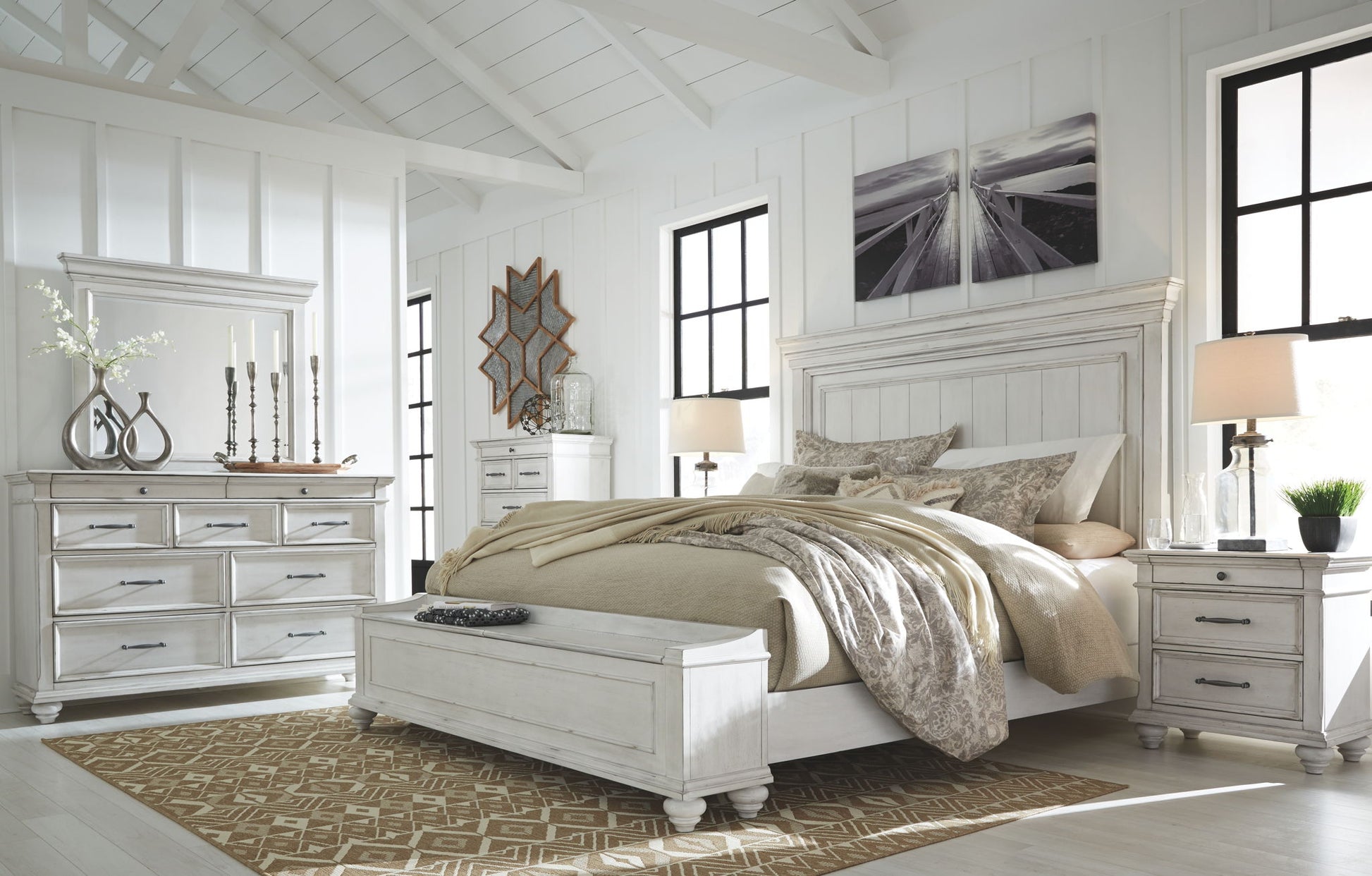Kanwyn - Panel Bed - Hornell Furniture Outlet