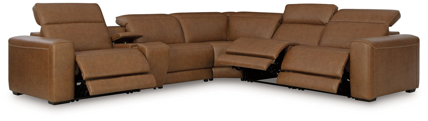 Magic Man - Reclining Sectional - Hornell Furniture Outlet