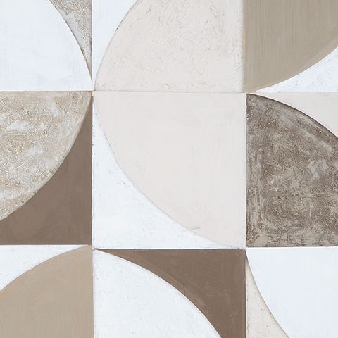 Harelman - Tan / Taupe / White - Wall Art - Hornell Furniture Outlet