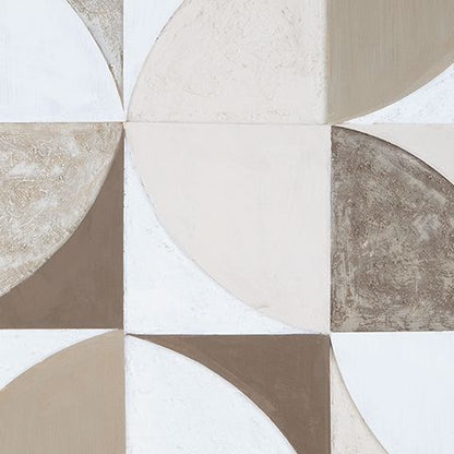 Harelman - Tan / Taupe / White - Wall Art - Hornell Furniture Outlet