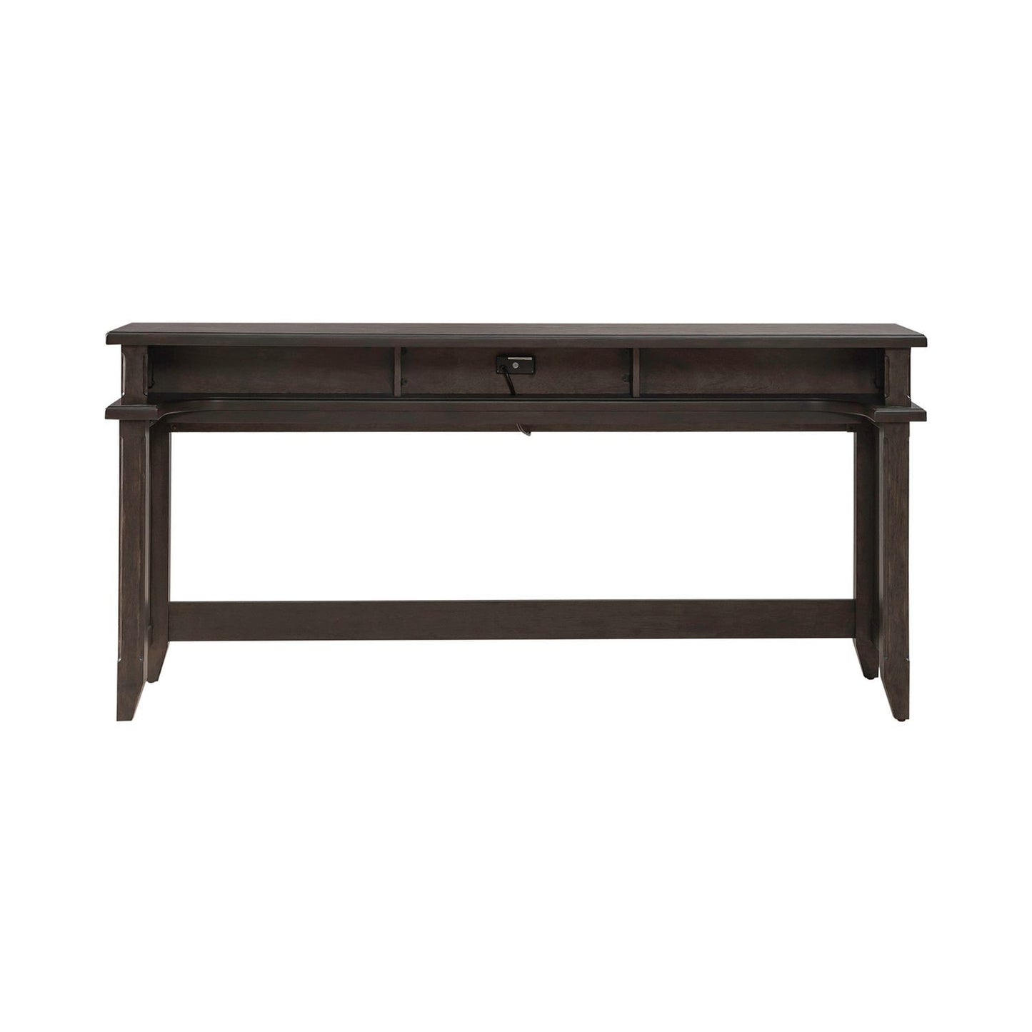 Paradise Valley - Console Bar Table - Dark Brown - Hornell Furniture Outlet