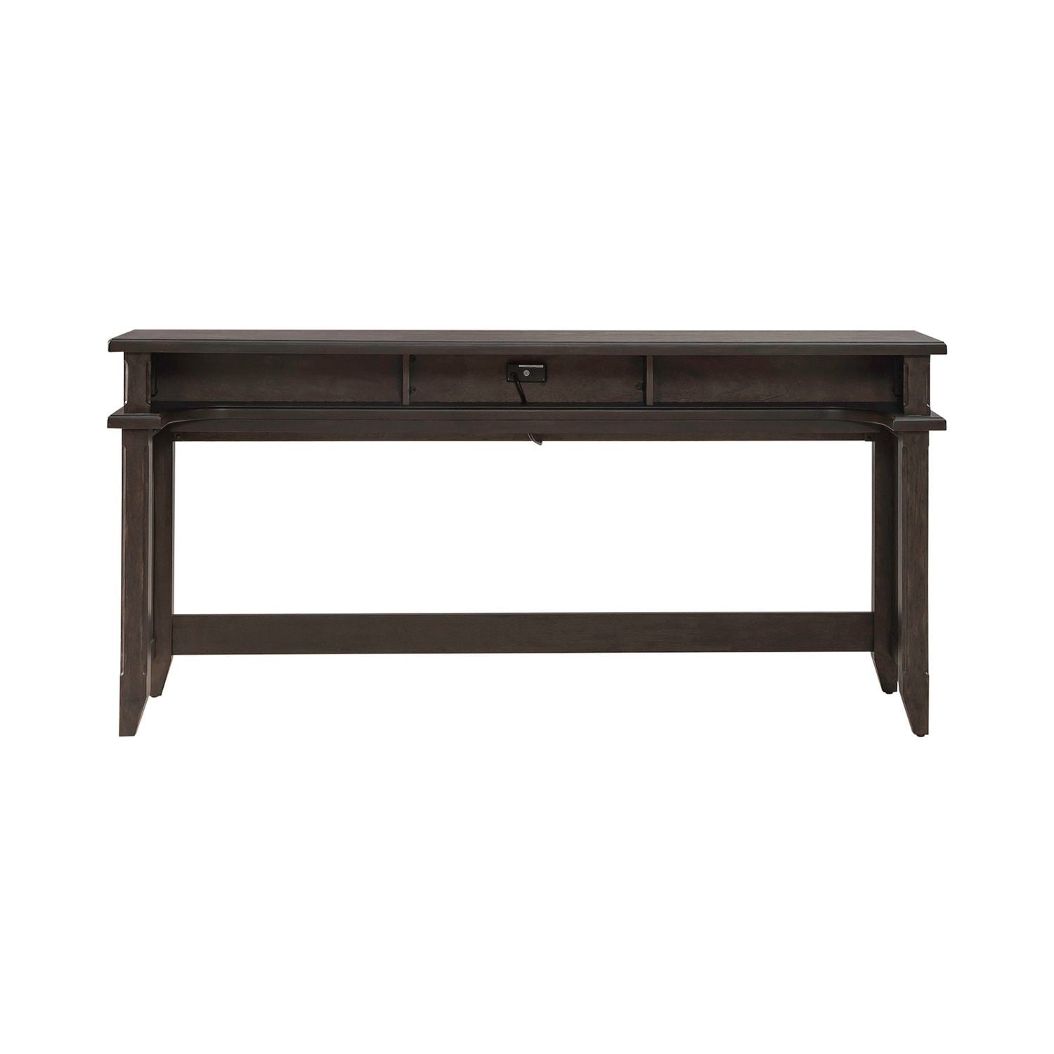 Paradise Valley - Console Bar Table - Dark Brown - Hornell Furniture Outlet