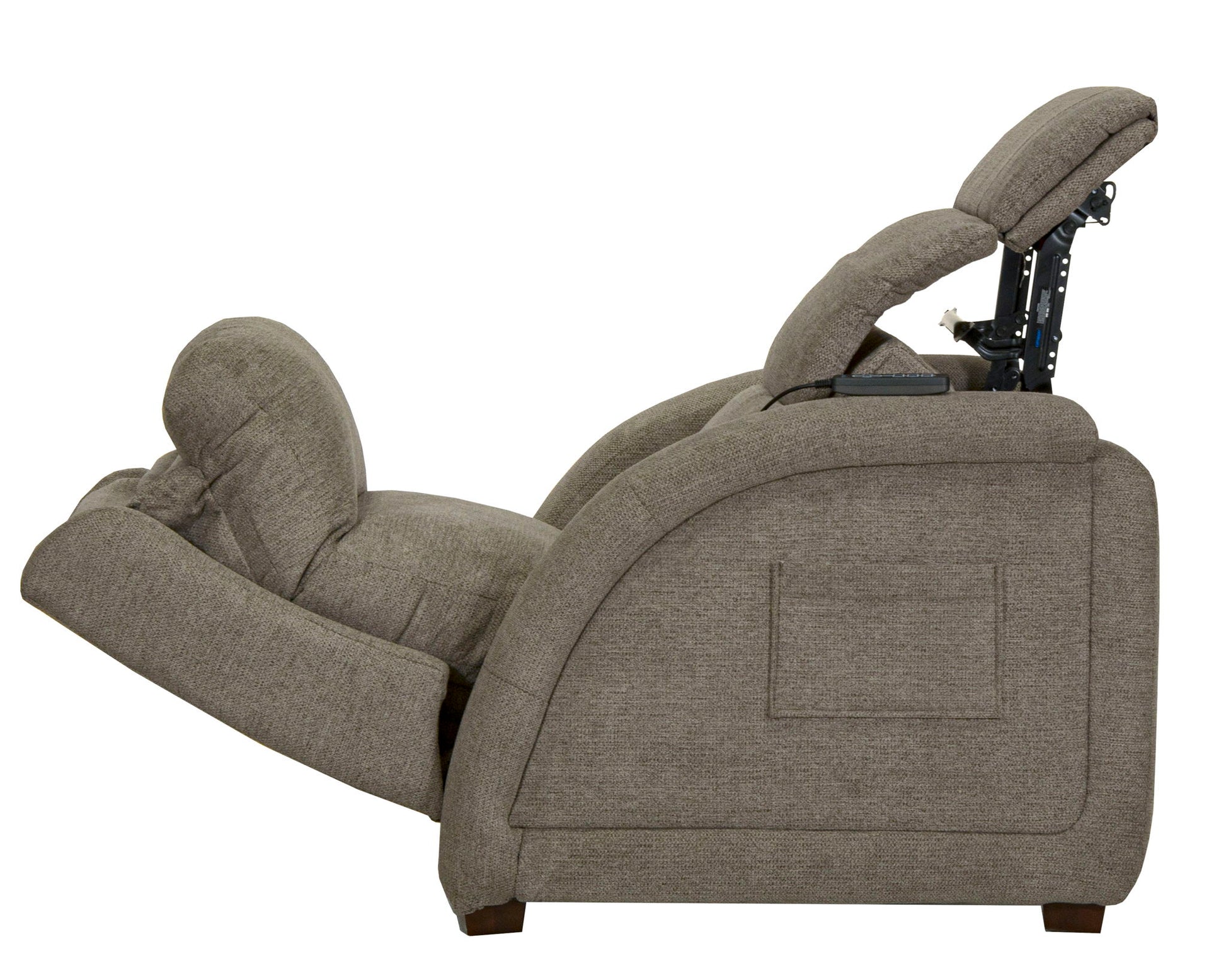 Nirvana - Power Headrest Power Lay Flat Recliner With Lumbar/Dual Motor/Zero Gravity - Hornell Furniture Outlet