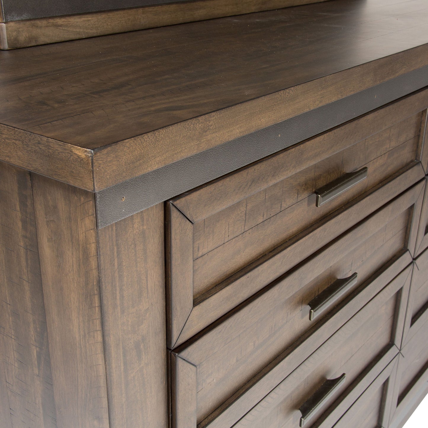 Thornwood Hills - Storage Bed, Dresser & Mirror - Hornell Furniture Outlet