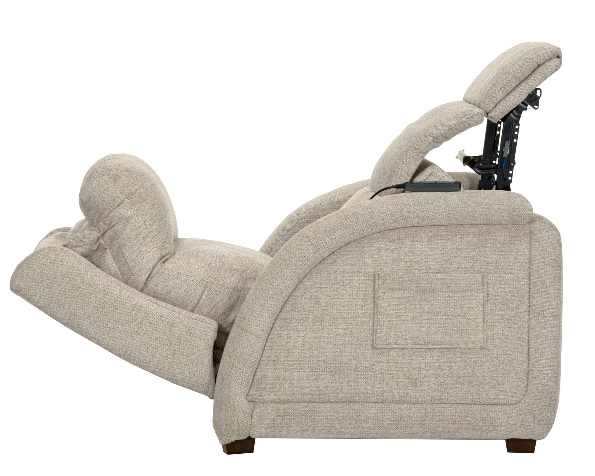Nirvana - Power Headrest Power Lay Flat Recliner With Lumbar/Dual Motor/Zero Gravity - Hornell Furniture Outlet