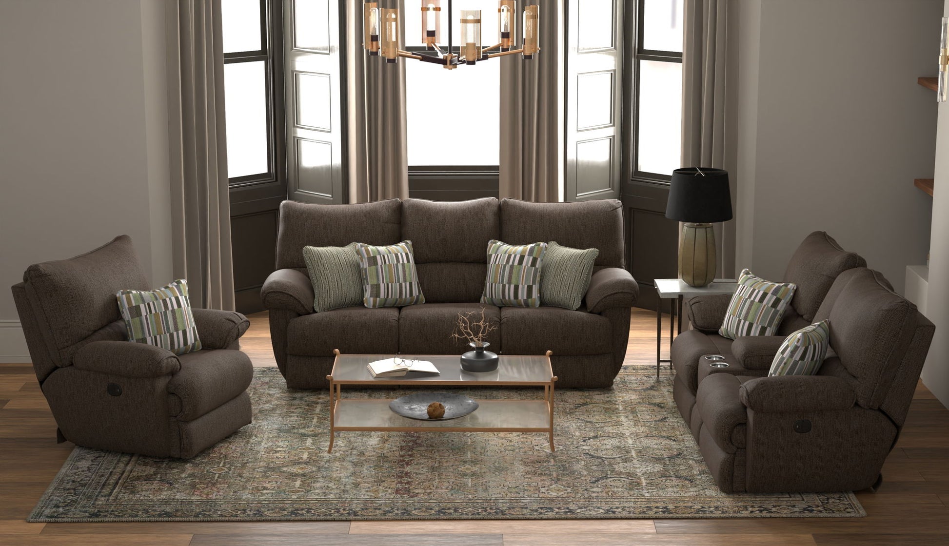 Lenny - Power Lay Flat Reclining Sofa - Hornell Furniture Outlet