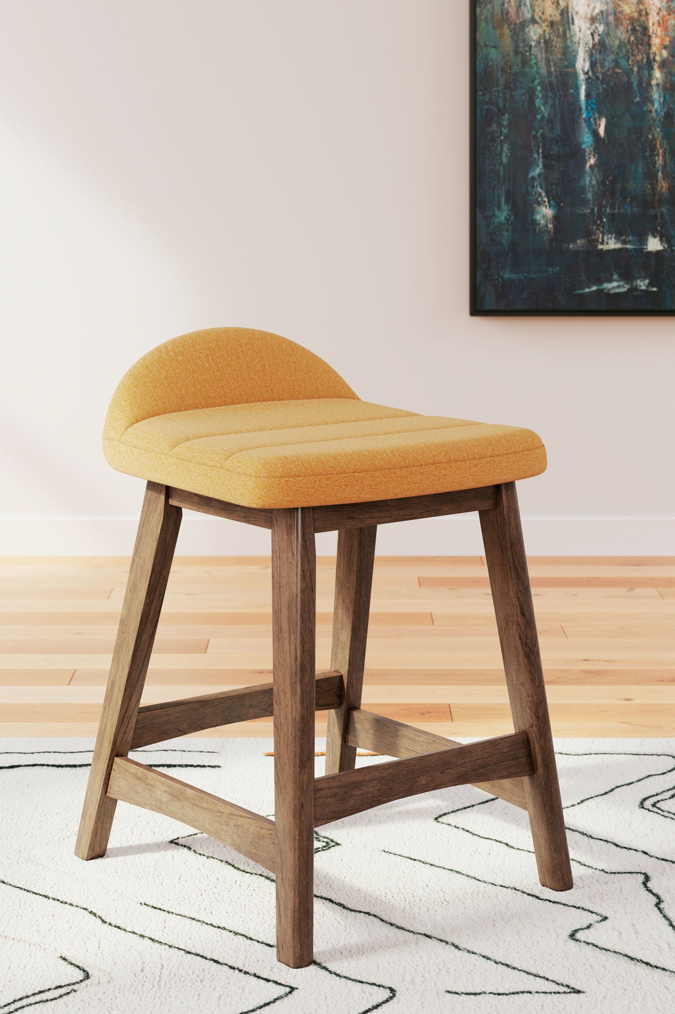 Lyncott - Upholstered Barstool (Set of 2) - Hornell Furniture Outlet