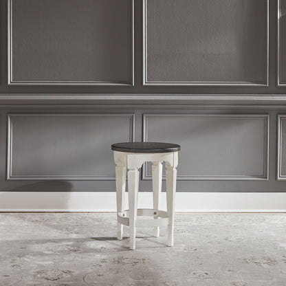 Allyson Park - Console Stool - White - Hornell Furniture Outlet