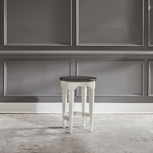 Allyson Park - Console Stool - White - Hornell Furniture Outlet