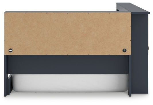 Simmenfort - Bookcase Storage Bed - Hornell Furniture Outlet