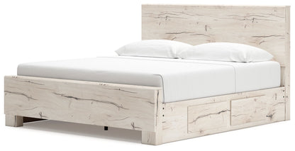 Lawroy - Panel Bed With Storage - Hornell Furniture Outlet
