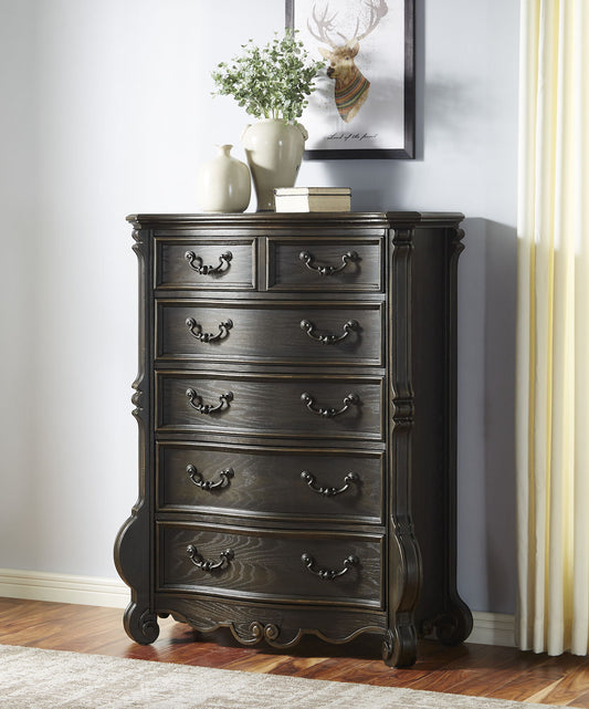 Rhapsody - Lift Top Chest - Dark Brown - Hornell Furniture Outlet