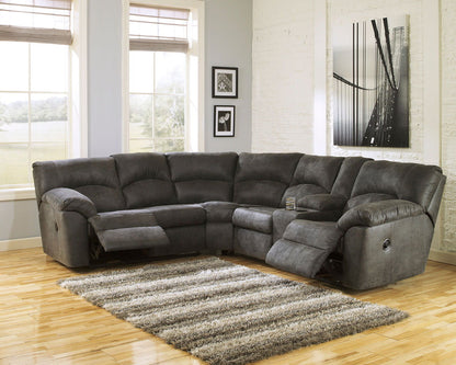 Tambo - Reclining Sectional - Hornell Furniture Outlet
