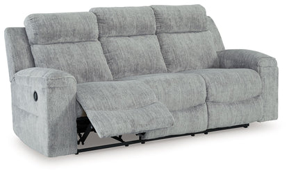 Buntington - Pewter - Reclining Sofa - Hornell Furniture Outlet