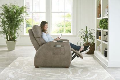 Relaxer - Power Headrest Power Lay Flat Reclining With Heat / Massage / Lumbar / Zero Gravity - Hornell Furniture Outlet