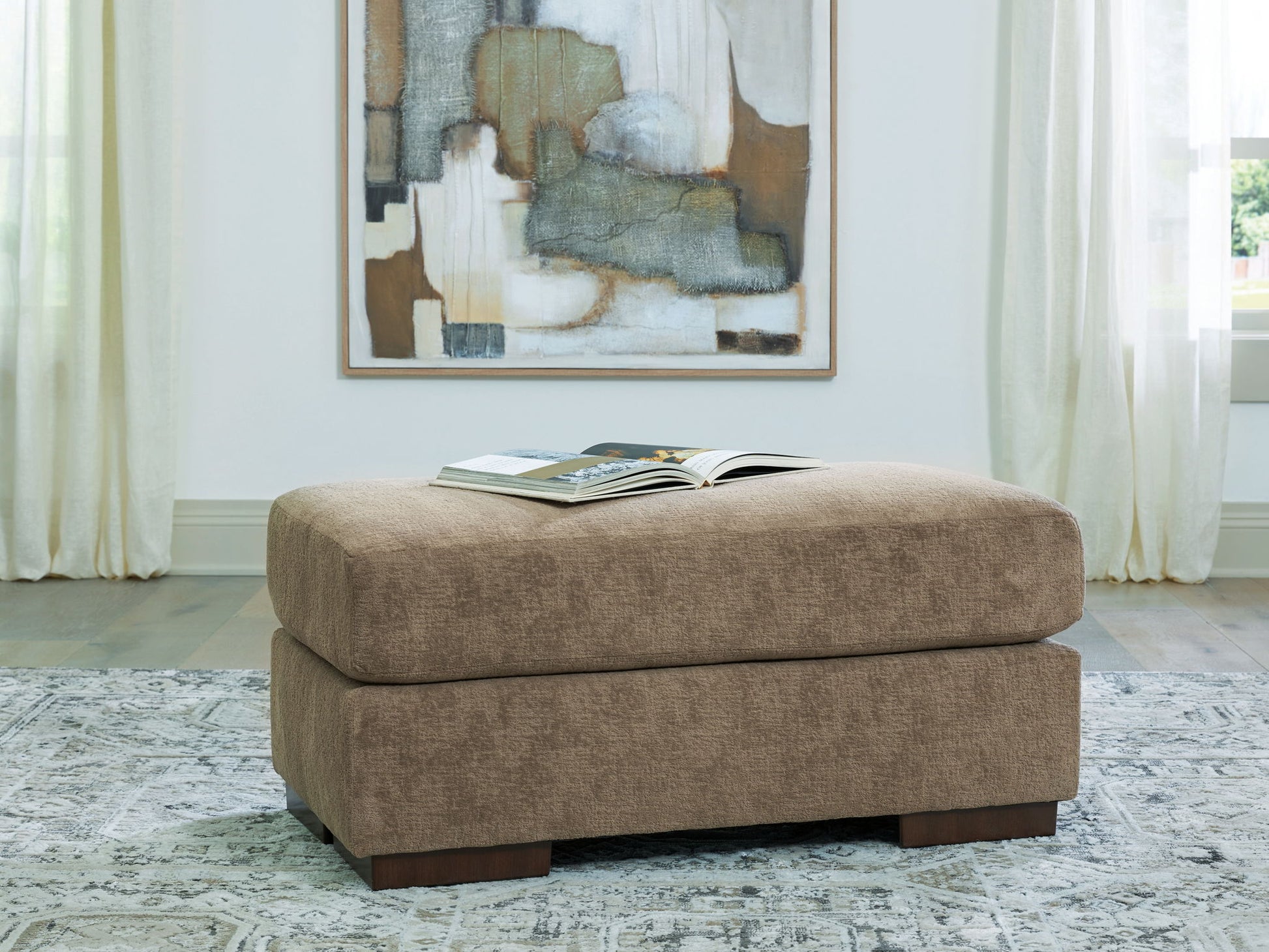 Jayne Park - Ottoman - Hornell Furniture Outlet