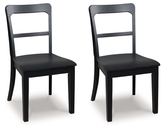 Greddinton - Upholstered Dining Side Chair (Set of 2) - Hornell Furniture Outlet