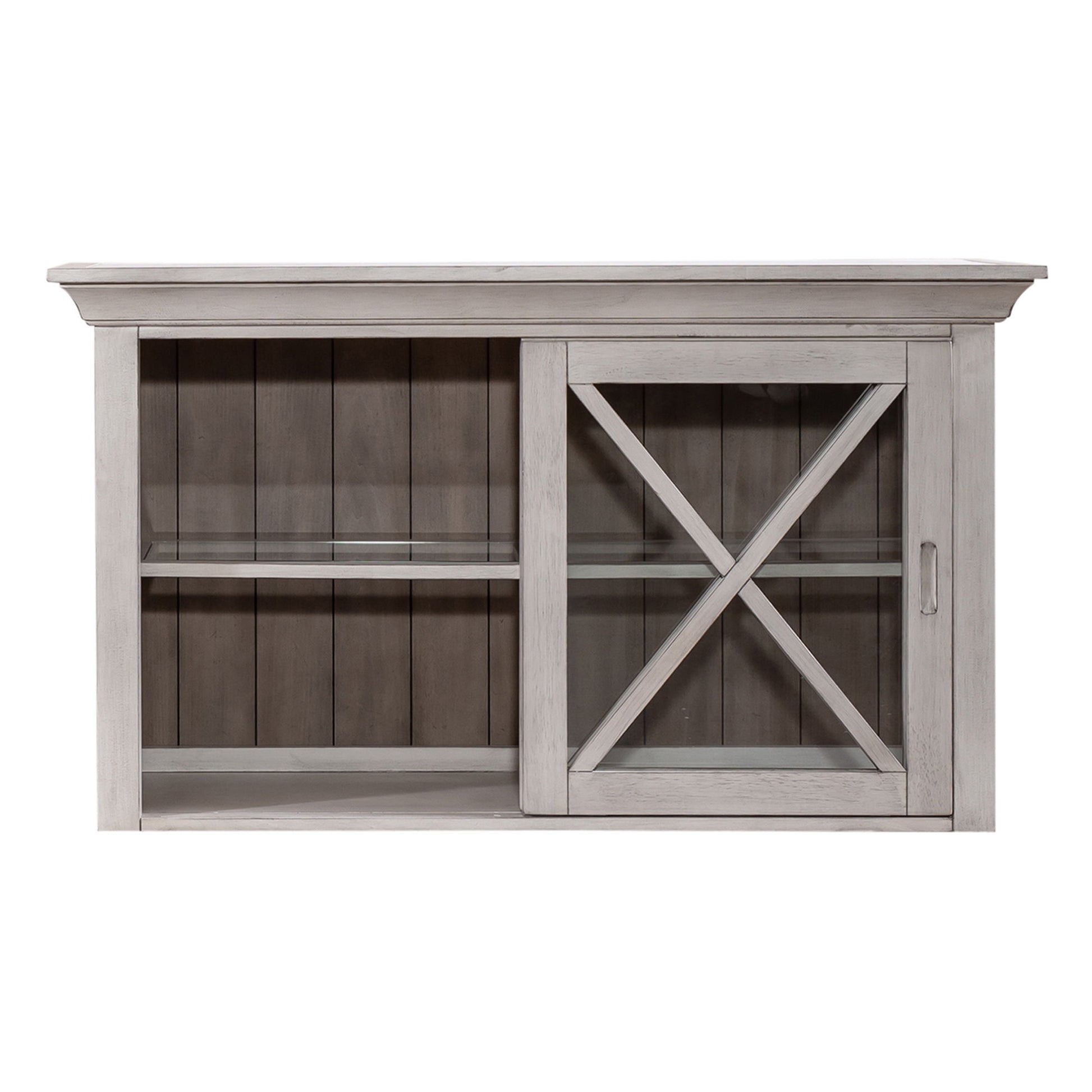 Ocean Isle - Hutch - Antique White - Hornell Furniture Outlet