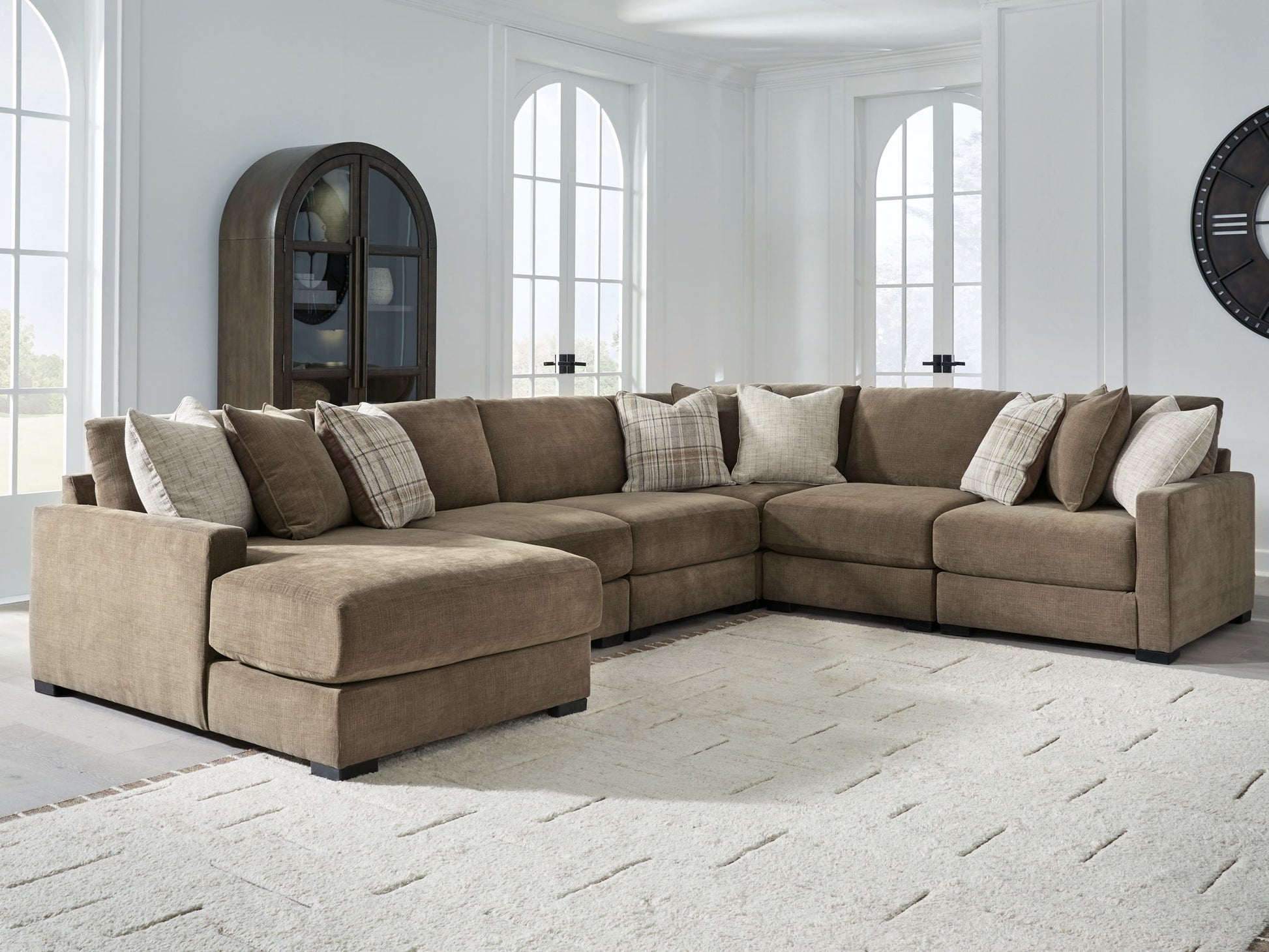Camellia - Court - Sectional - Hornell Furniture Outlet
