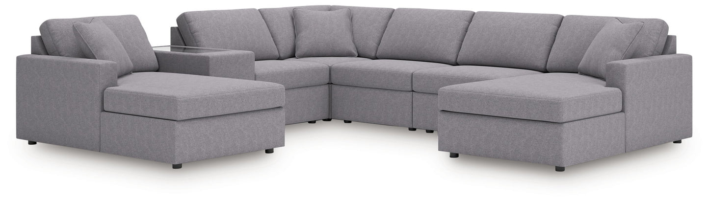 Modmax - Granite - Sectional - Hornell Furniture Outlet