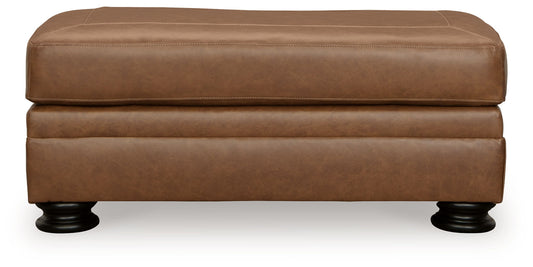 Carianna - Caramel - Ottoman - Hornell Furniture Outlet