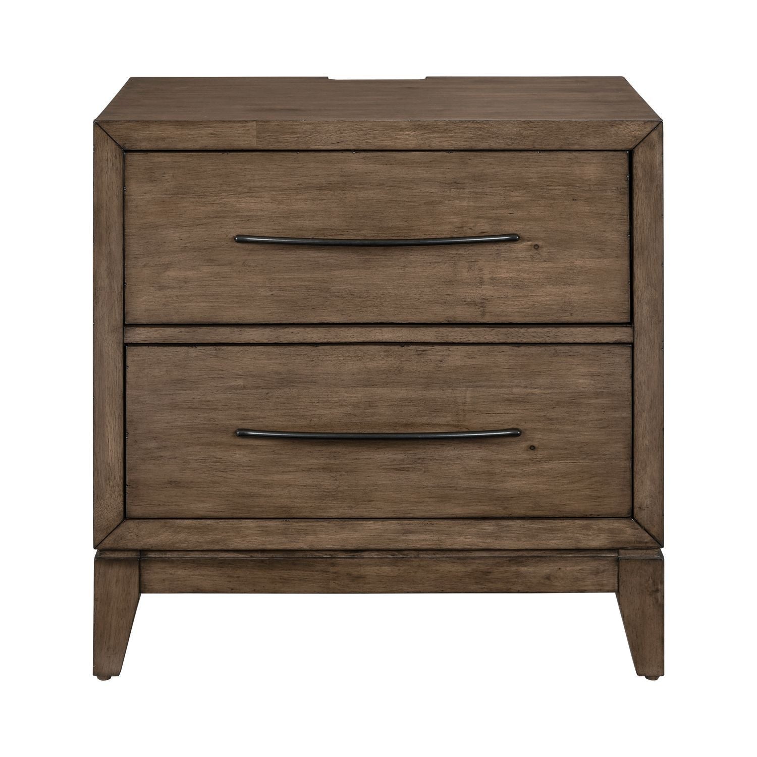 Shaker Lakes - Nightstand With Charging Station - Brown - Hornell Furniture Outlet