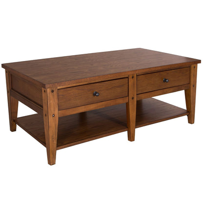 Lake House - 3 Piece Set (1 - Cocktail 2 - End Tables) - Hornell Furniture Outlet
