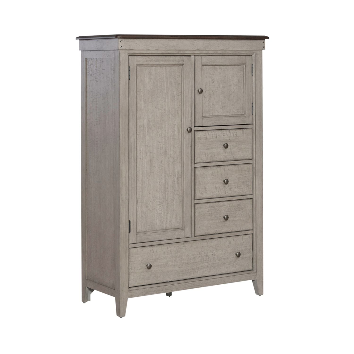 Ivy Hollow - Door Chest - White - Hornell Furniture Outlet