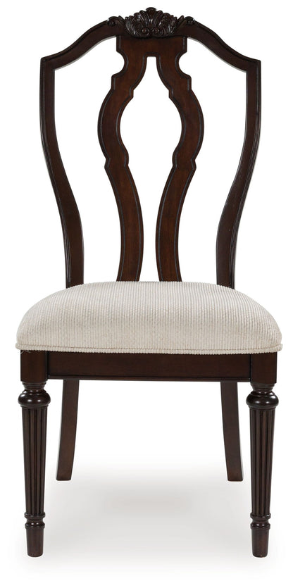 Lavinton - Tan / Brown - Dining Upholstered Side Chair (Set of 2) - Hornell Furniture Outlet