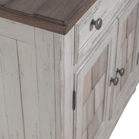 River Place - Accent Cabinet - White - Hornell Furniture Outlet