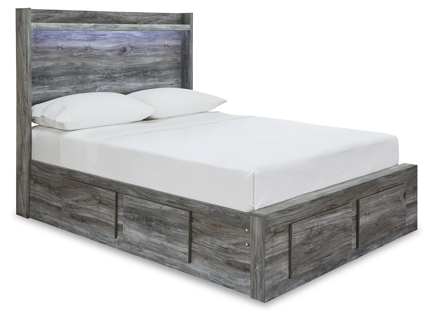 Baystorm - Panel Bedroom Set - Gray - Hornell Furniture Outlet