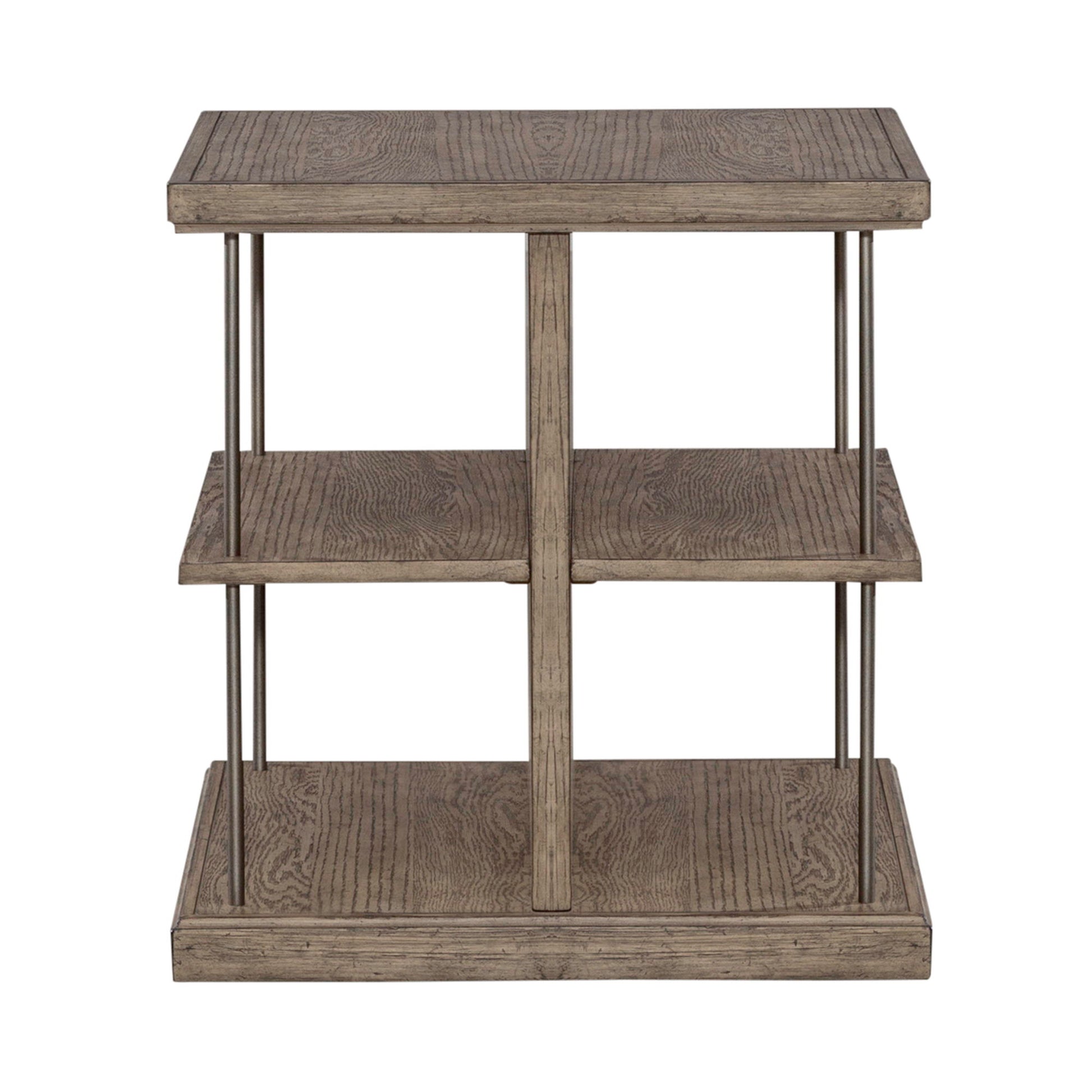 City Scape - End Table - Burnished Beige - Hornell Furniture Outlet