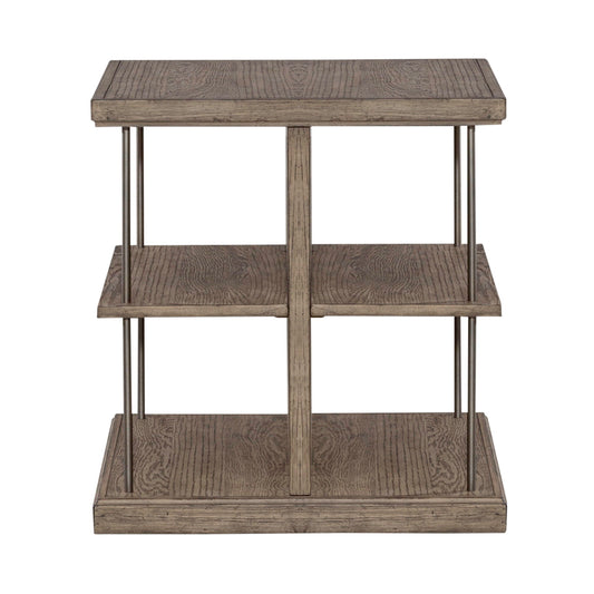 City Scape - End Table - Burnished Beige - Hornell Furniture Outlet