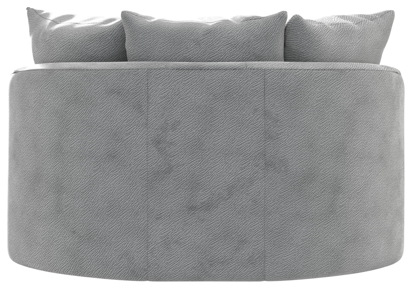 Matty - Round Accent Cuddle Chaise - Hornell Furniture Outlet