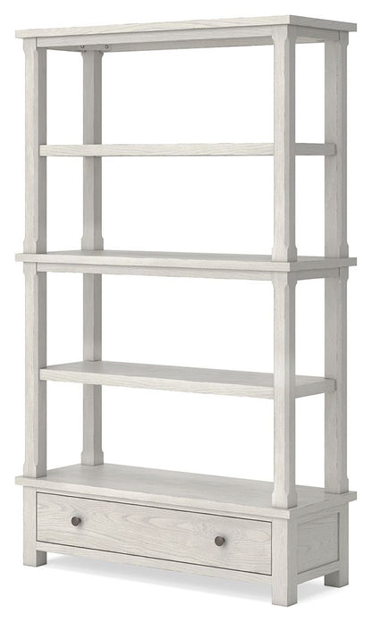 Robbinsdale - Antique White - Bookcase - Hornell Furniture Outlet
