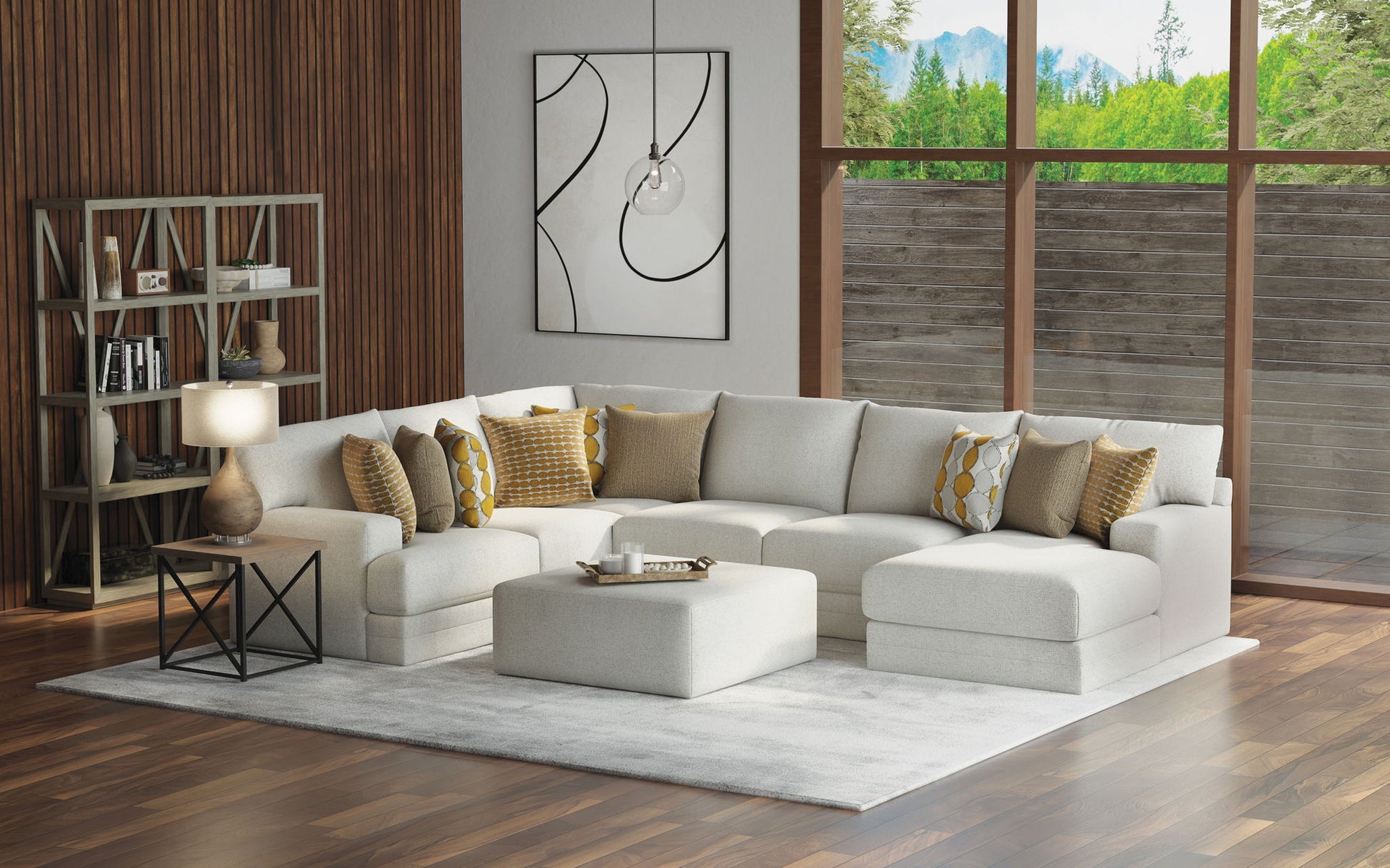 Tori - Cocktail Ottoman - Hornell Furniture Outlet