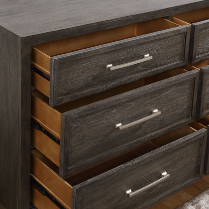 Broomfield - 5 - Drawer Chest - Brown - Hornell Furniture Outlet