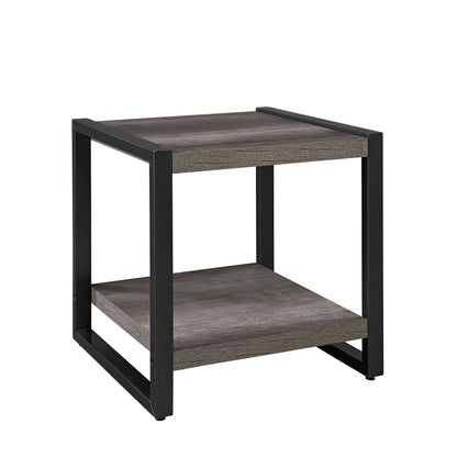 Tanners Creek - 3 Piece Table Set - Dark Gray - Hornell Furniture Outlet