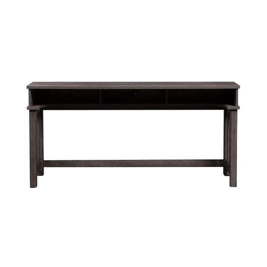 Tanners Creek - Console Bar Table - Dark Gray - Hornell Furniture Outlet