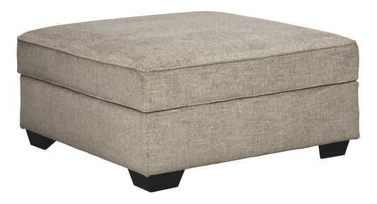 Bovarian - Stone - Ottoman With Storage - Hornell Furniture Outlet