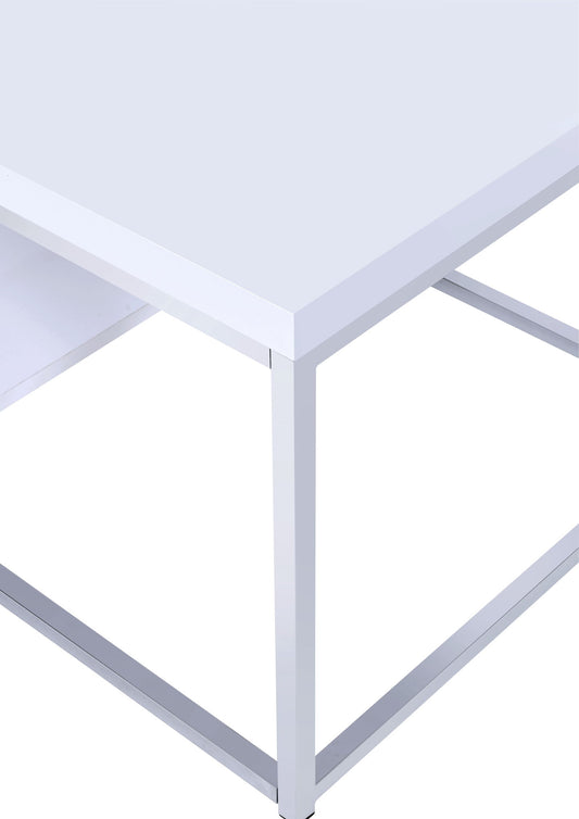 Lucia - 3 Piece Table Set - White - Hornell Furniture Outlet