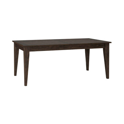 Midland Falls - Rectangular Leg Table - Dark Brown - Hornell Furniture Outlet