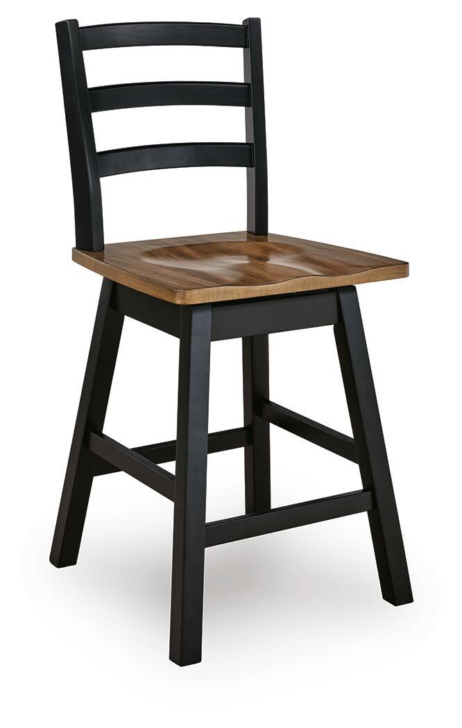 Wildenauer - Swivel Stool (Set of 2) - Hornell Furniture Outlet